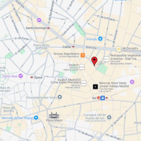 Nuevo Y Centrico Apt 7Px En Plena Plaza Del Carmen E2 Madrid Eksteriør bilde
